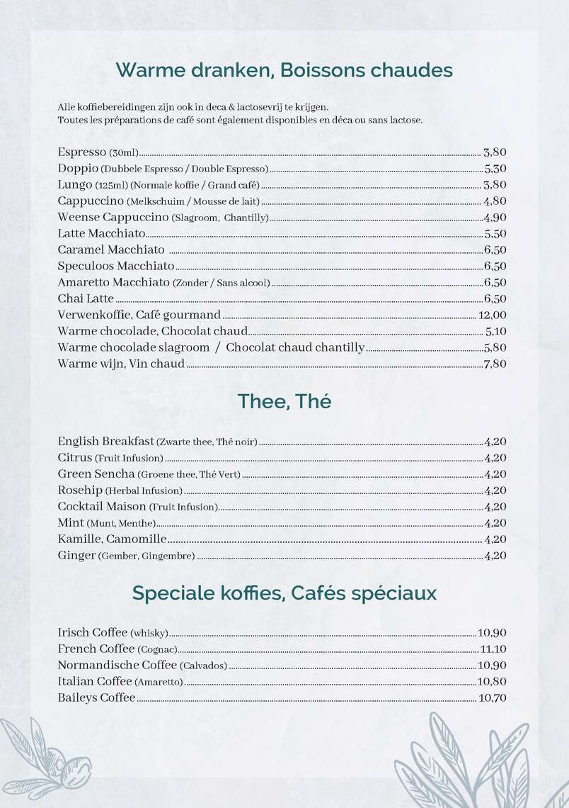 menu-ColosseoA5 (gesleept) -  - Menu