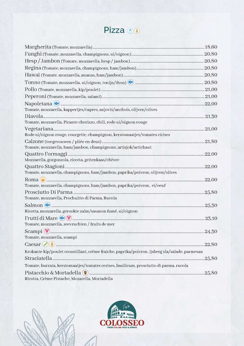 menu-ColosseoA5 (gesleept) -  - Menu